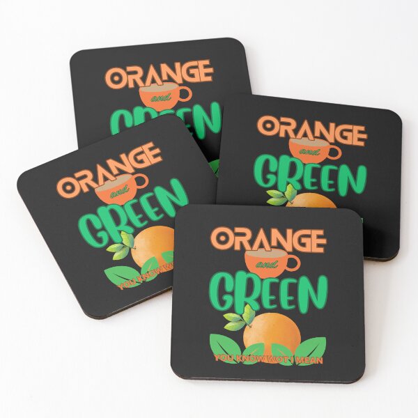 Item preview, ORANGE AND GREEN TEA designed and sold by aledfychan.