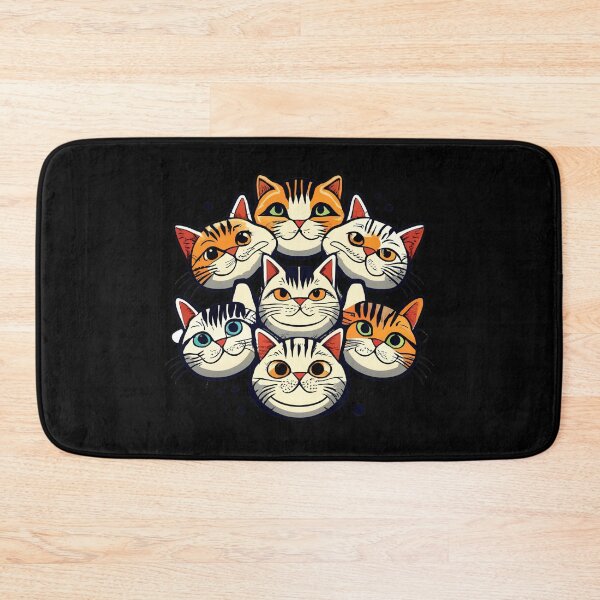 Item preview, Assorted Cat Faces designed and sold by NNisu.