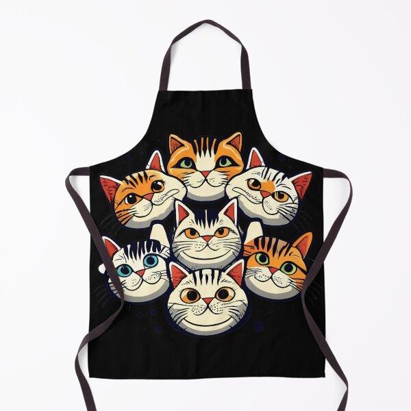 Item preview, Assorted Cat Faces designed and sold by NNisu.