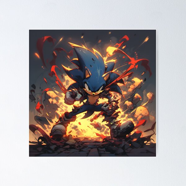 Sonic Fanart Wall Art for Sale