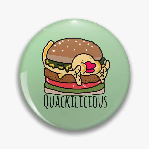 Item preview, Quackilicious burger designed and sold by Quacktails.