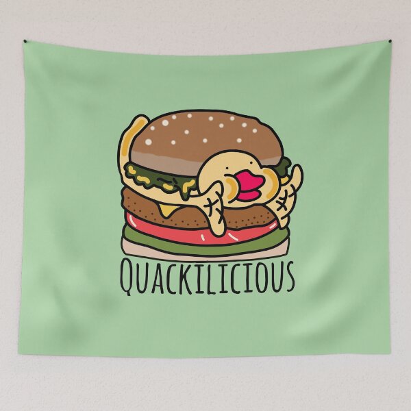 Item preview, Quackilicious burger designed and sold by Quacktails.