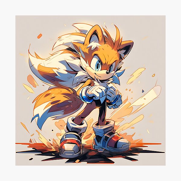 Super Sonic from the Sonic The Hedgehog 2 Movie Digital Print Postcard for  Sale by AniMagnusYT