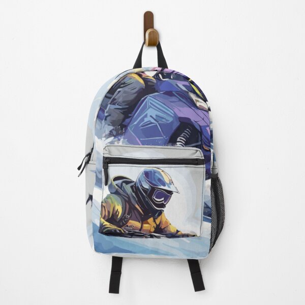 Item preview, Snowmobile Adrenaline: Rider Speeding Through Powder Clouds designed and sold by MindfulVisionz.