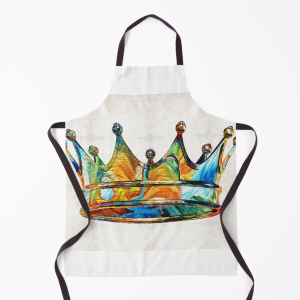 Item preview, Colorful Kings Crown Art designed and sold by Sharon Cummings Art.