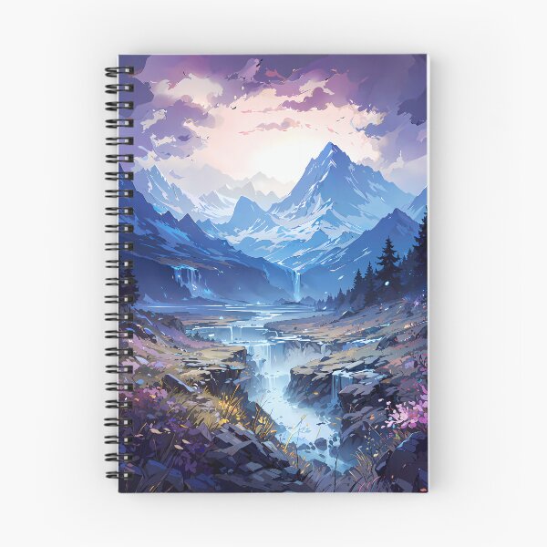 Artikelvorschau, Epische Berglandschaft entworfen und verkauft von DigitalRevvi.