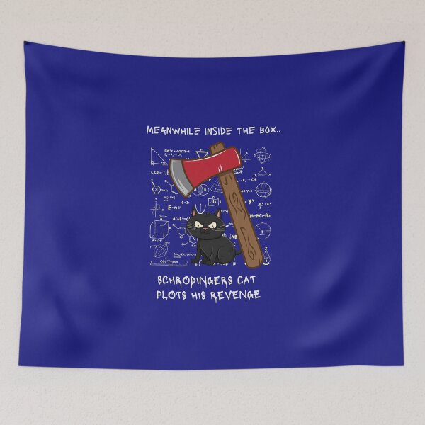 Item preview, Schrodingers cat revenge axe designed and sold by t1n3333.