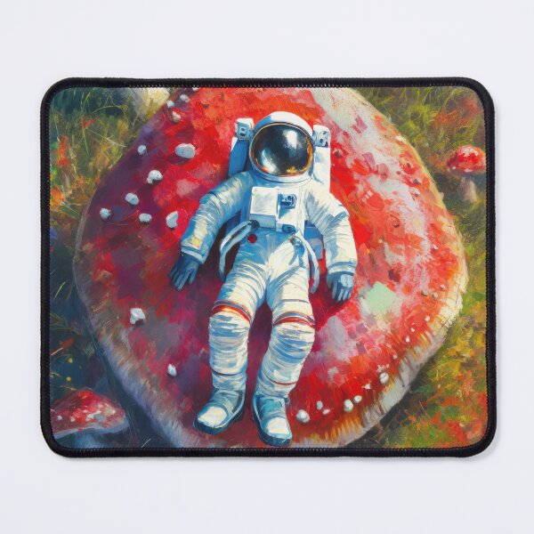 Item preview, Astronaut on the mushroom planet designed and sold by psychoshadow.