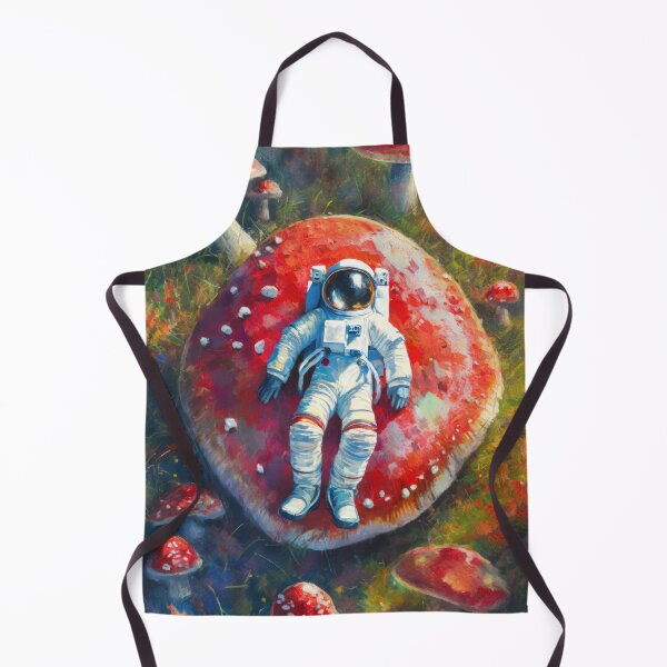 Item preview, Astronaut on the mushroom planet designed and sold by psychoshadow.