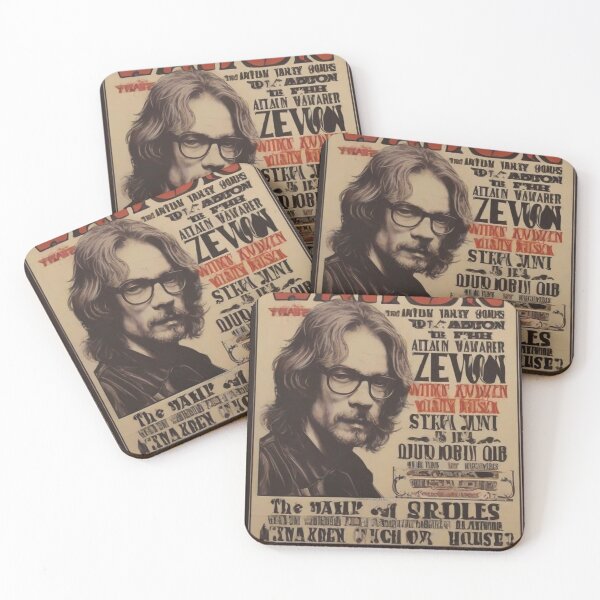 Item preview, Warren Zevon Vintage Concert Poster at the Austin Opry House designed and sold by FurRealStudioCo.