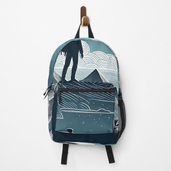 Item preview, Wanderer's Vista: Mountain Serenity designed and sold by TextileTrove.