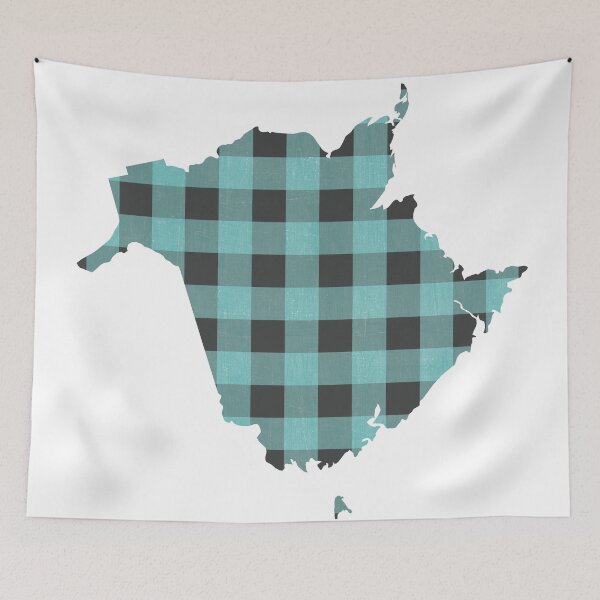 Item preview, New Brunswick Plaid in Mint designed and sold by Maren Misner.