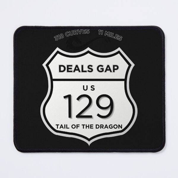 Item preview, Tail of the Dragon - Deals Gap, NC designed and sold by Bless Y'alls Heart.