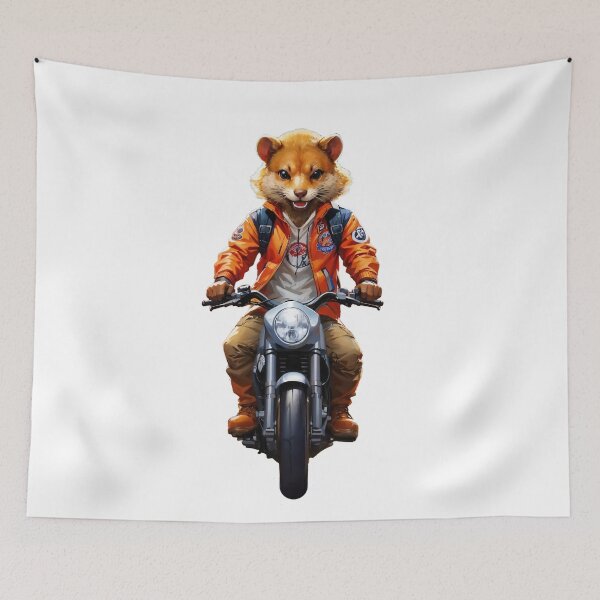 Item preview, Endangered Animals, Mongoose:Biker Manee Bronson designed and sold by KnoClothingCo.