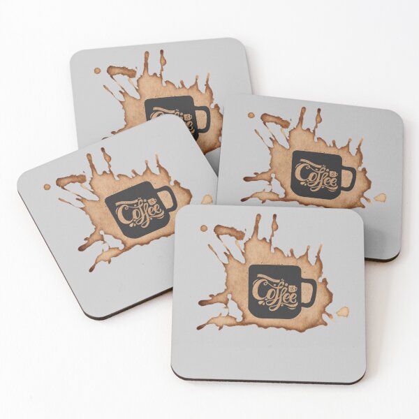 Item preview, Coffee spills designed and sold by ScribbleDrone.