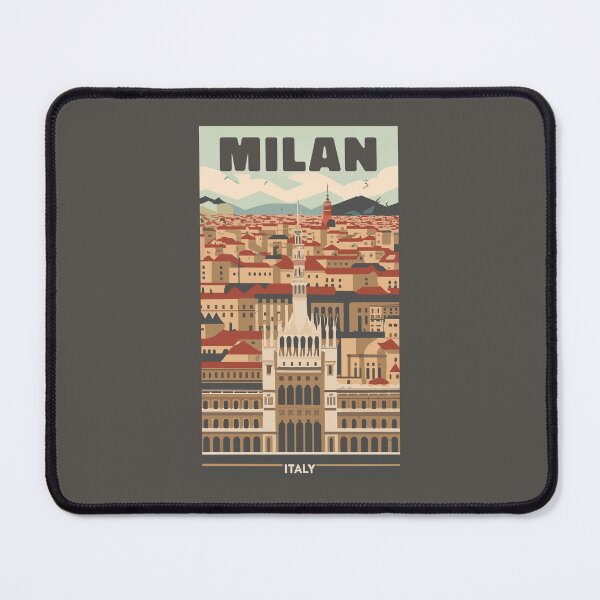 Item preview, A Vintage Travel Art of Milan - Italy  designed and sold by GoodOldVintage.