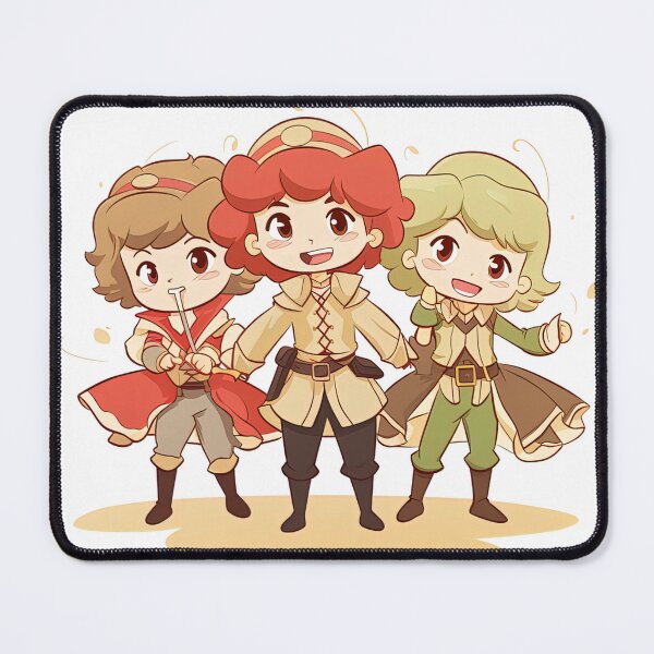 Item preview, The Three Musketeers | cute style designed and sold by ComicsFactory.