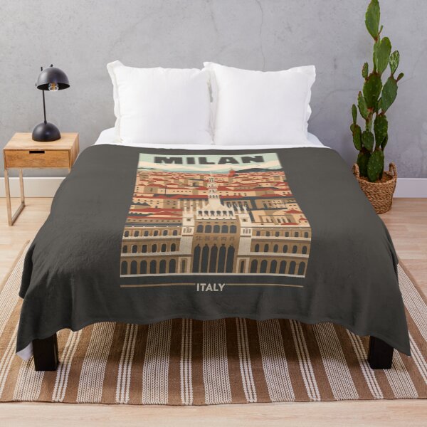 Item preview, A Vintage Travel Art of Milan - Italy  designed and sold by GoodOldVintage.