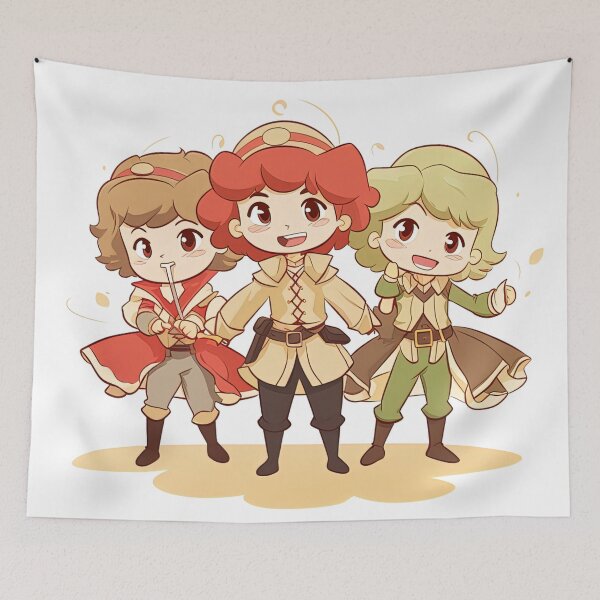 Item preview, The Three Musketeers | cute style designed and sold by ComicsFactory.