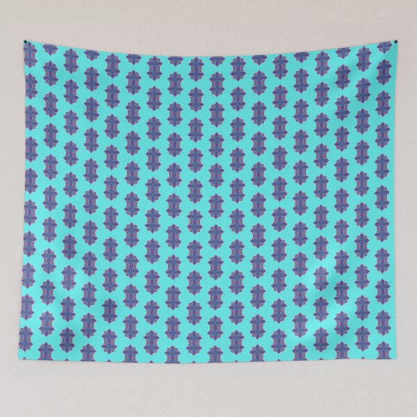 Item preview, Turquoise Rhombus Flower  designed and sold by Jin-Ai.