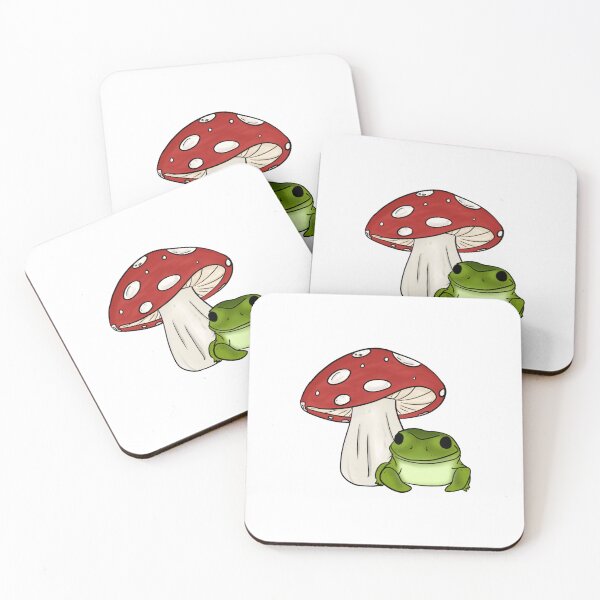 Item preview, Frog and Toadstool  designed and sold by OliviaOlaughiaOlovia.