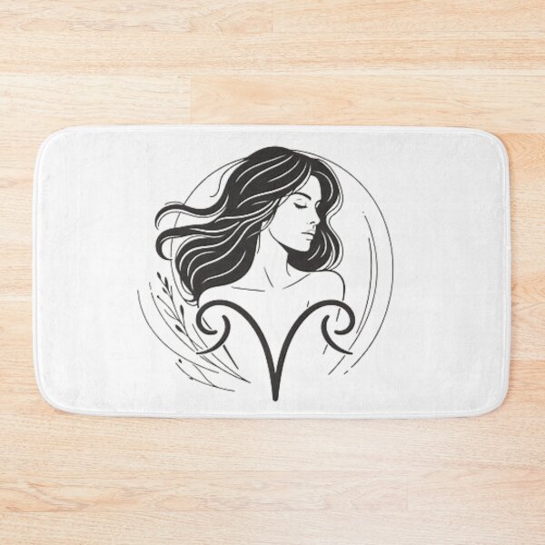 Item preview, Minimalist Aries Sign Horoscope designed and sold by Goondzik.