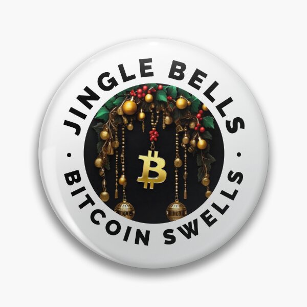 Item preview, Jingle Bells Bitcoin Swells designed and sold by CryptooBull.