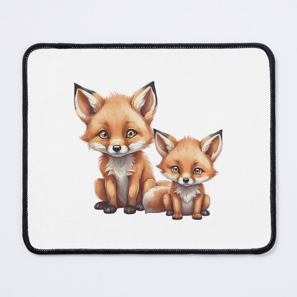 Item preview, LittleGnomad - Baby Fox Siblings Watercolour Design designed and sold by LittleGnomad.
