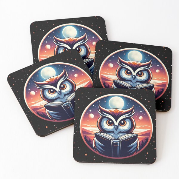 Item preview, Owl with a Book designed and sold by Azrora.