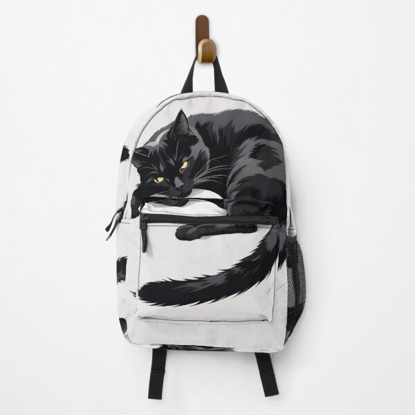 Item preview, Sleeping black Cat designed and sold by Catophile.