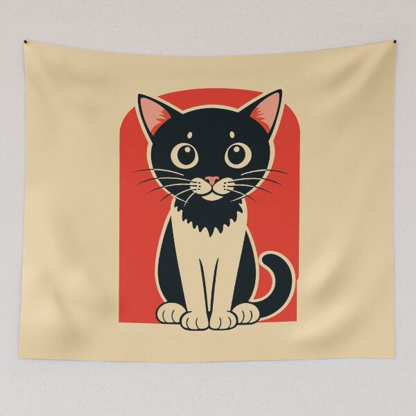 Item preview, Vintage Kitten - Chic Chat Créations Ref.069 designed and sold by ChicChat.