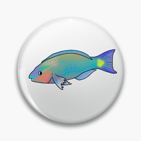 Item preview, Palenose Parrotfish designed and sold by laurenmoee.