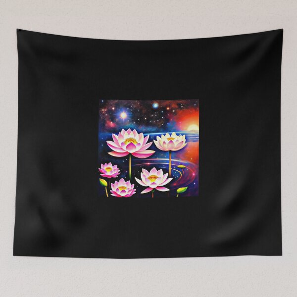 Item preview, galaxia del loto designed and sold by Flowerslaps.