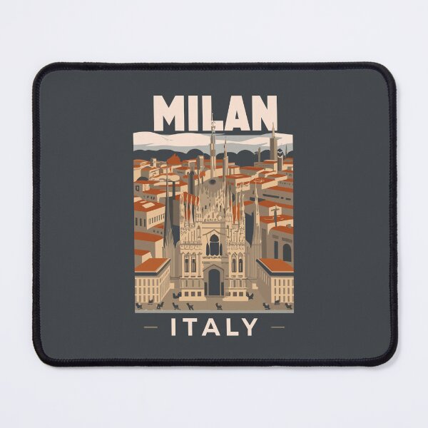 Item preview, A Vintage Travel Art of Milan - Italy  designed and sold by GoodOldVintage.