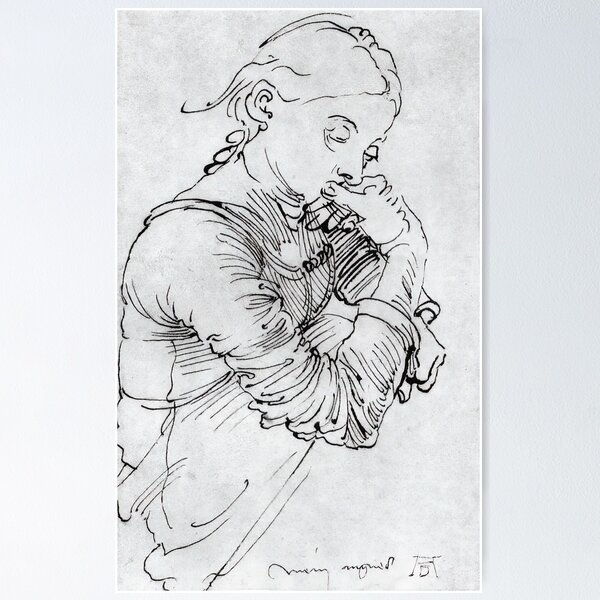 Item preview, Albrecht Durer paintings, albrecht durer self portrait, albrecht durer art style designed and sold by The art world.