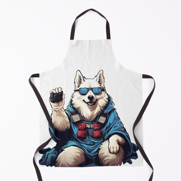 Item preview, Retro Samoyed Gamer for Dog Dad designed and sold by Julia Smorochynska.