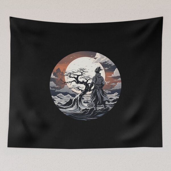 Item preview, Fantasy Fiction - Anime Samurai Warrior designed and sold by Fantasy Masterpiece.