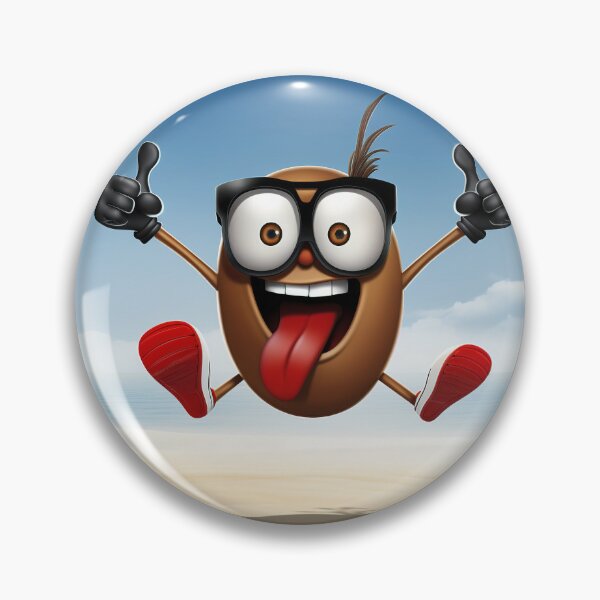 Item preview, Happy cartoon character on the beach designed and sold by czintos.