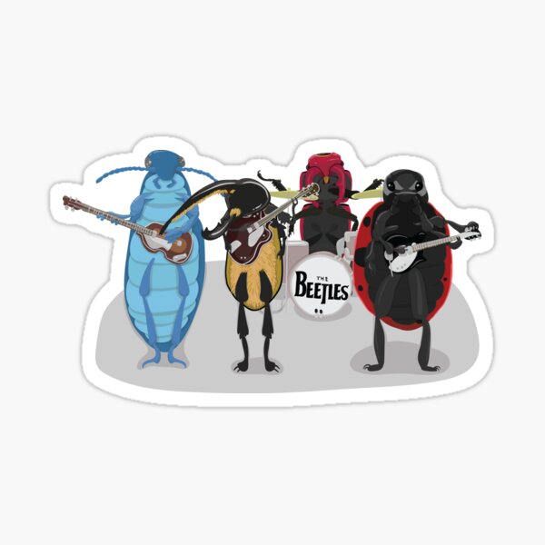 The Beetles Live Sticker