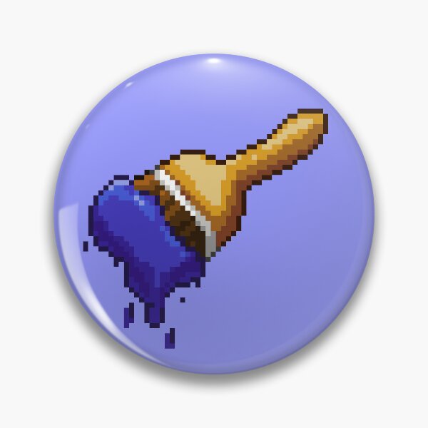 Item preview, Neopet Blue Paint Brush Pixel Art designed and sold by AyrosArts.