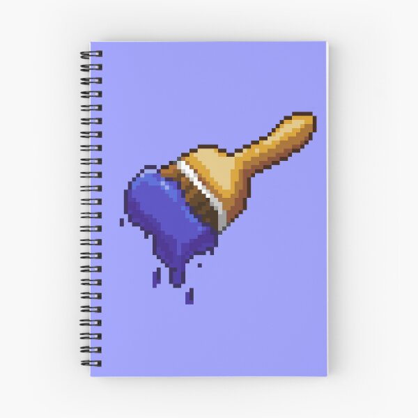 Item preview, Neopet Blue Paint Brush Pixel Art designed and sold by AyrosArts.