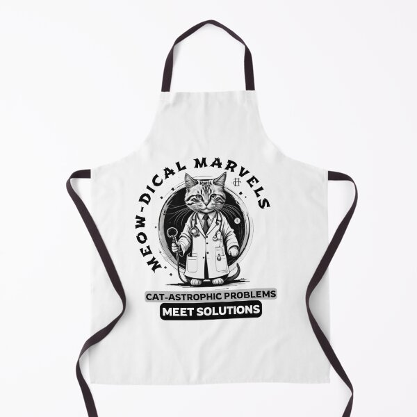 Item preview, Meow-dical Marvels: Cat-astrophic Problems, Meet Solutions designed and sold by Hungry-Murphy.