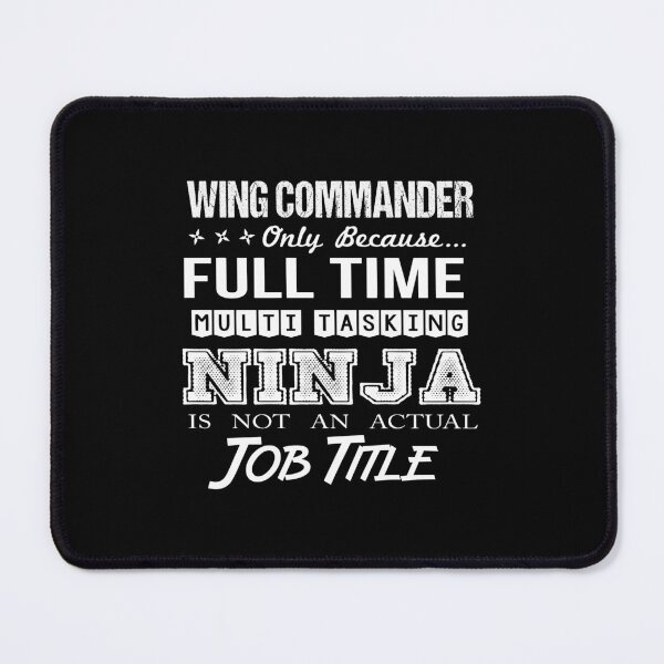 Item preview, Wing Commander - Multitasking Ninja designed and sold by alphatinost.