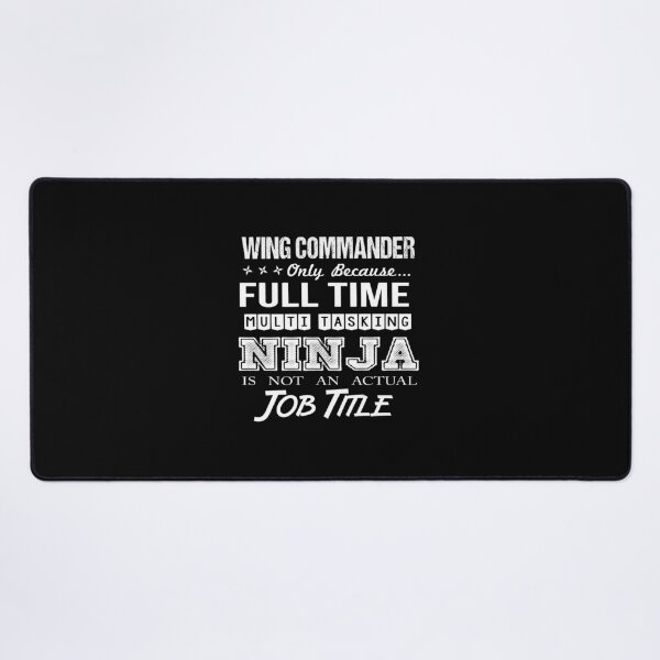 Item preview, Wing Commander - Multitasking Ninja designed and sold by alphatinost.