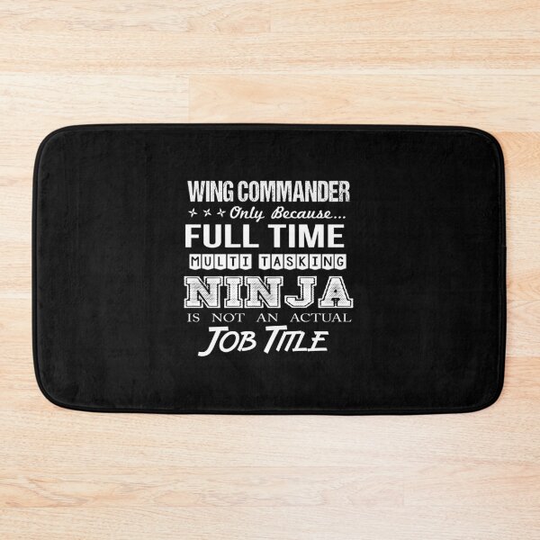 Item preview, Wing Commander - Multitasking Ninja designed and sold by alphatinost.