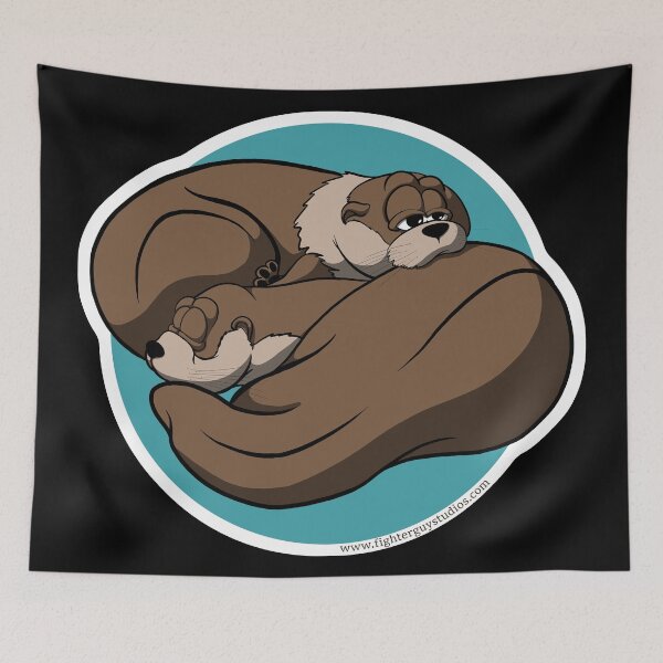 Item preview, Otter Snuggles! designed and sold by FighterGuy.