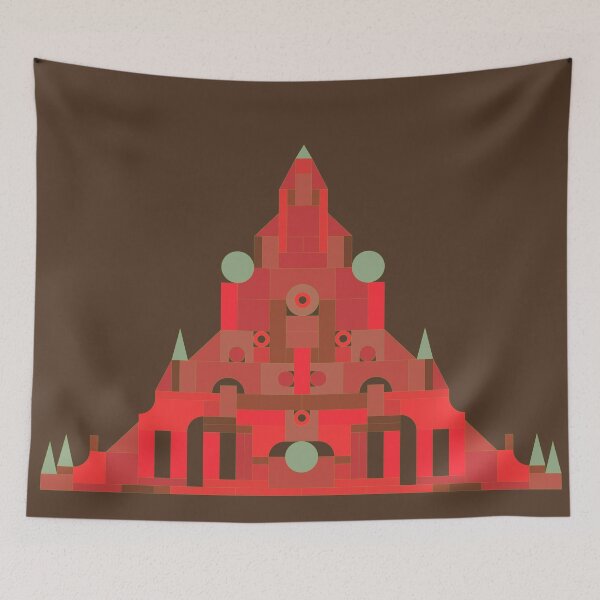 Item preview, Block Party 1 Ruby Castle designed and sold by paddysbooks.