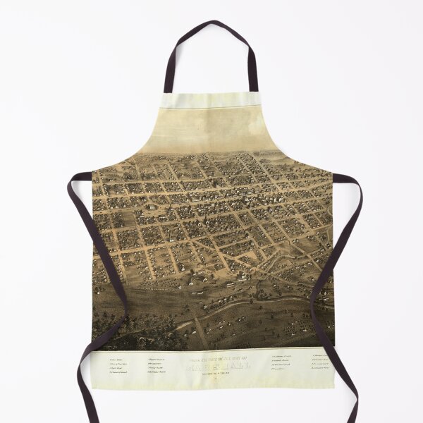 Item preview, Marshall, Michigan (1868) designed and sold by allhistory.