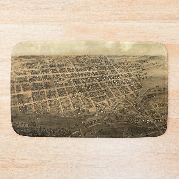 Item preview, Marshall, Michigan (1868) designed and sold by allhistory.