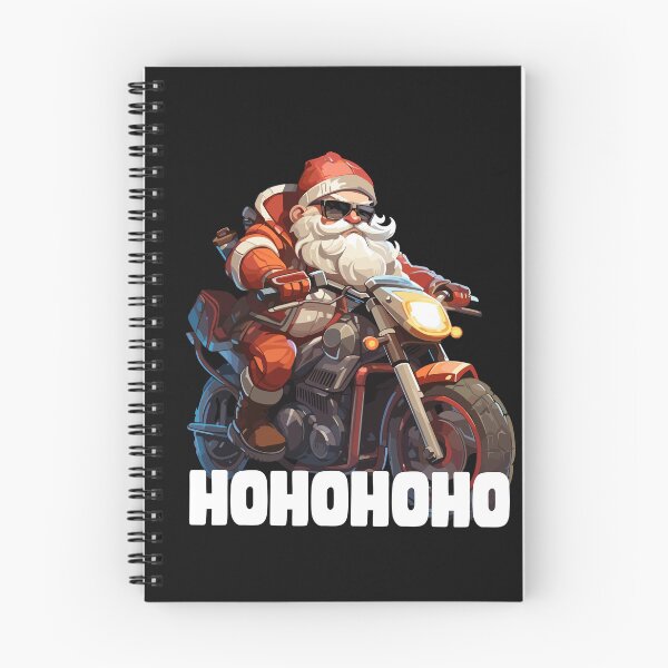 Item preview, Santa Claus with motorcycle -HOHOHOHO designed and sold by OverNickles194.